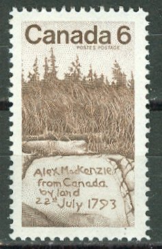 Canada # 516  Mackenzie Rock   (1) Mint NH