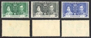 Gibraltar SG118/20 1937 Coronation M/M Cat 5.75 (1)