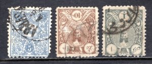 Iran (Persia)   #62-64   VF  Used   CV $6.00   .....   2900004