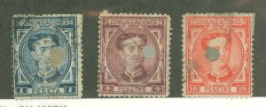 Spain #228-230 Used