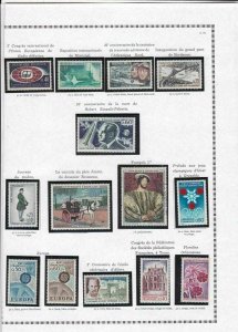 france 1966-67 stamps page ref 19777