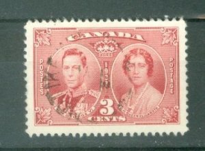 CANADA 1937 GEO VI    #237 VERY FINE USED
