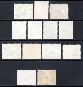 K.U.T     KGVI  BASIC PART SET  TO 1/- USED