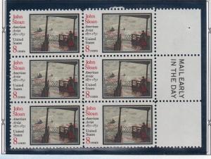 # 1433 Slogan Block MNH. 