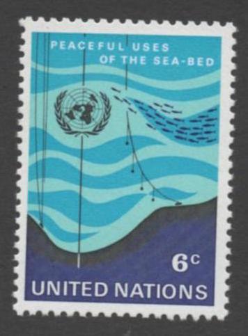 SCOTT   215  singles   MNH UN New York 1971