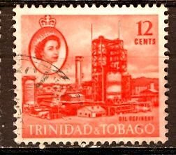 Trinidad & Tobago; 1960; Sc. # 95; Used Single Stamp