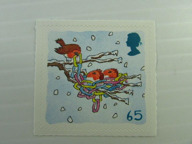 Great Britain SC #2002-2006 Illustrated Art - Winter Scenes MNH  stamps