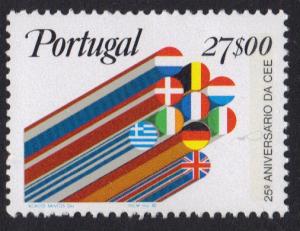 Portugal  #1527  MNH  1982  Anniversary European Economic Community
