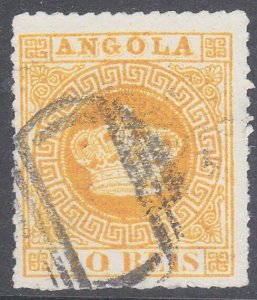 ANGOLA  An old forgery of a classic stamp...................................C922