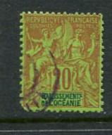 French Polynesia #10 Used