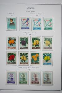 Lebanon Stamps mint NH 1960-1967 w/Commems & Air Mails
