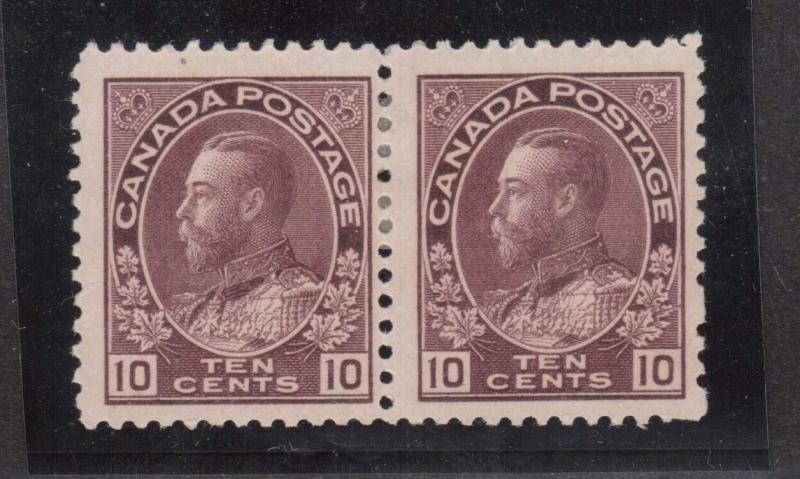 Canada #116a Mint Pair