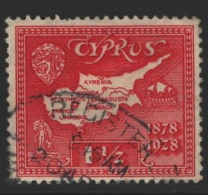 Cyprus Sc#116 Used