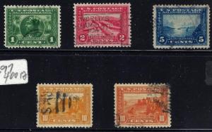 U.S. 397-400A SCV$55.50 Full Set