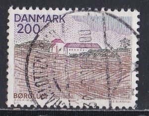 Denmark # 668, Landscape, Used, 1/3 Cat.