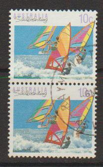 Australia SG 1174 FU  perf 13 1/2   - pair Australia Day