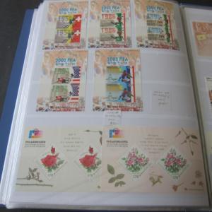 Korea Souvenir Sheets 1960-2009 440 (74 pages) all different MNH CV$2,082