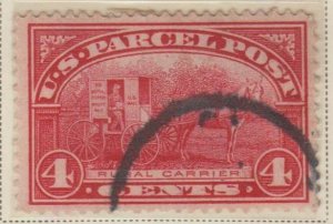 U.S. Scott #Q4 Parcel Post Stamp - Used Single