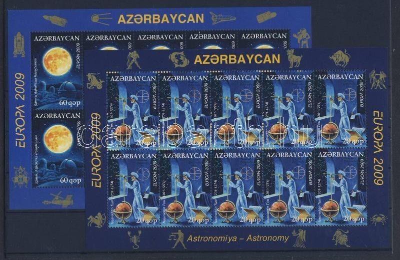 Azerbaijan stamp MNH Europe CEPT minisheet pair WS54165