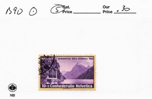 SWITZERLAND   B90   USED