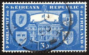 1949, Ireland 3p, Used, Sc 140