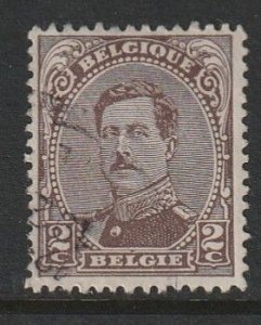 1915 Belgium - Sc 109 - used VF - 1 single - King Albert I