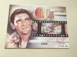 Spain mint never hinged  Antonio Banderas  film stamps  sheet Ref A8534