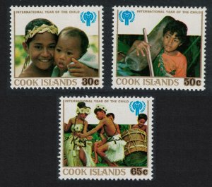 Cook Is. Intl Year of the Child 3v 1979 MNH SG#649-651