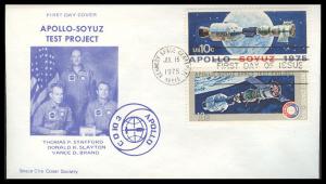 #1569-70 Apollo - Soyuz SCCS FDC