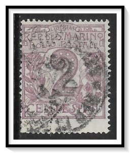 San Marino #40 Numeral Used