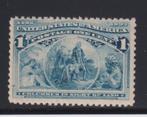 230 VF OG mint never hinged with nice color cv $ 33 ! see pic !