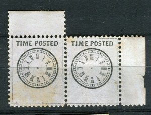 USA; Early 1860s-70s classic Local Post issue unused value, TIME POSTED 