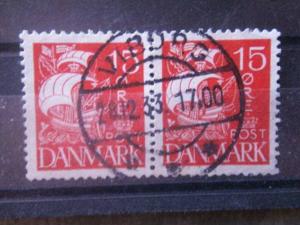 DENMARK, 1927, used 15o, Scott 192