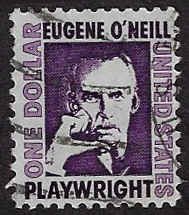 U.S. #1294 Used; $1 Eugene O'Neill (1967) (2)