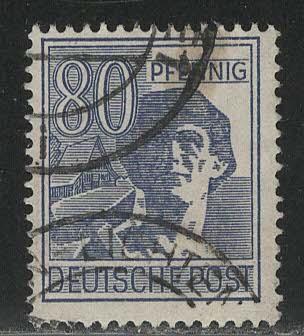 Germany AM Post Scott # 572, used