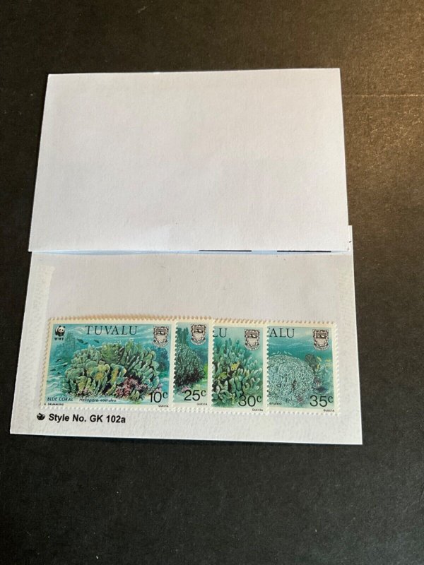 Stamps Tuvalu 617-20 never hinged