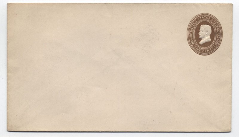 1890s 5 cent grant stamped envelope color essay [6525.688]