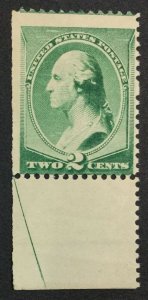 MOMEN: US STAMPS #213 MINT OG NH LOT #41679