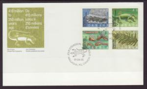 Canada 1309a Primitive Vertebrates Canada Post U/A FDC