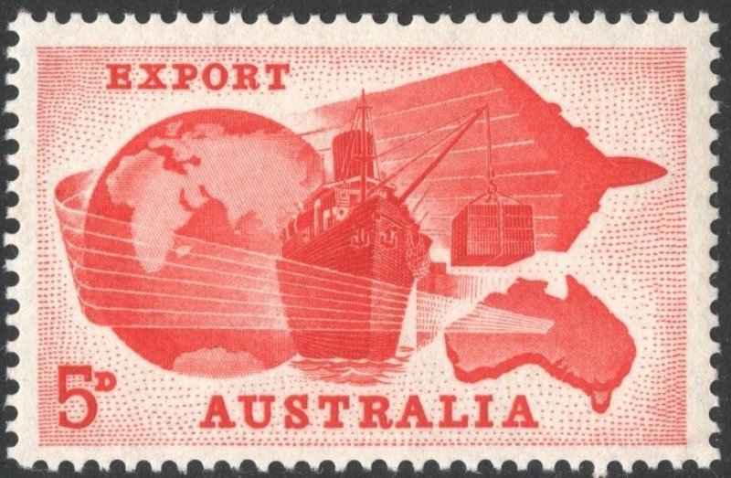 Australia SC#356 5d Export Promotion (1963) MNH