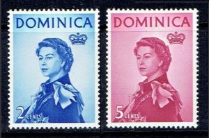 Dominica DEFINITIVES Queen Elizabeth II (1963) MNH