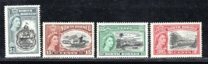 NORTH BORNEO SC# 276-79 FVF/MNH