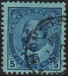 Canada - 1903 - Scott #91 - used - King Edward VII