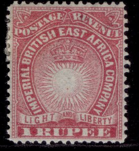 BRITISH EAST AFRICA QV SG14, 1r carmine, M MINT.