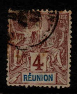 Reunion CFA Scott 36 used 1892-1905 stamp