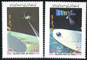 Iran MNH Scott #2809-10 World Space Week 2 X 500 Rials Free Shipping