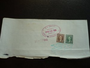 Canada - Revenue - KGVI Mufti Issue Stamps on Time Draft dated 1942