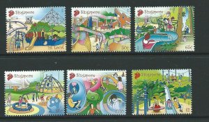 SINGAPORE SG1896/901 2010 PLAYGROUNDS MNH