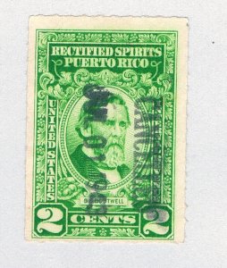 US Puerto Rico  Used 2c Spirits Tax 1942 (BP83204)