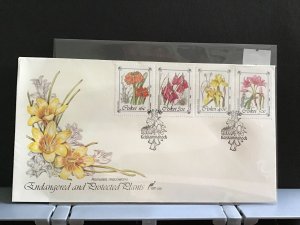 Ciskei 1988 Endangered and Protected Plants  stamp cover R27982